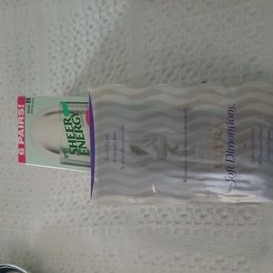 7 pairs of off black pantyhose. Size M.